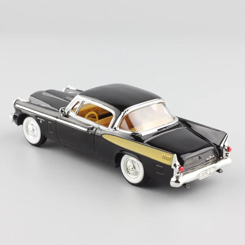 1:43 Масштаб дети 1958 Studebaker Golden Hawk Винтаж hardtop купе литые автомобили металлическая модель старый автомобиль игрушки подарок для коллекции