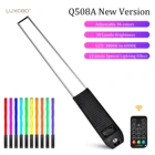 LUXCEO Новый Q508A RGB светильник с ИК-пультом дистанционного управления 36 цветов 3000K-6000K фотографисветильник свет Baton для Youtuber Tiktok