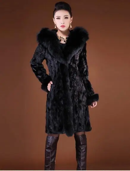 Топ 2019 женский зима осень норковая шуба из искусственного лисьего меха длинные