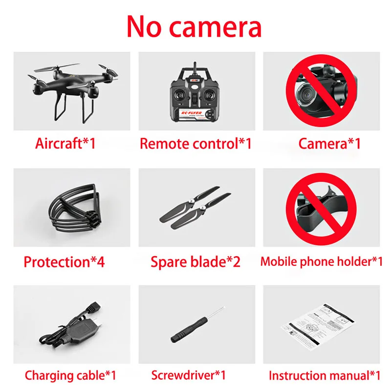 No camera Дрон 4K S32T вращающаяся камера HD аэрофотосъемка air hover ключ посадки полета 20 минут RC вертолет четыре оси самолета игрушки дрон с камерой профессиональный дрон квадрокоптер toys дроны с камерой hd селфи дрон - Цвет: No camera