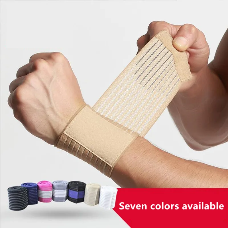 

Регулируемый мягкий браслет для поддержки запястья, компрессионный ремешок для баскетбола, походов, бадминтона, спортзала, защитное снаряж...