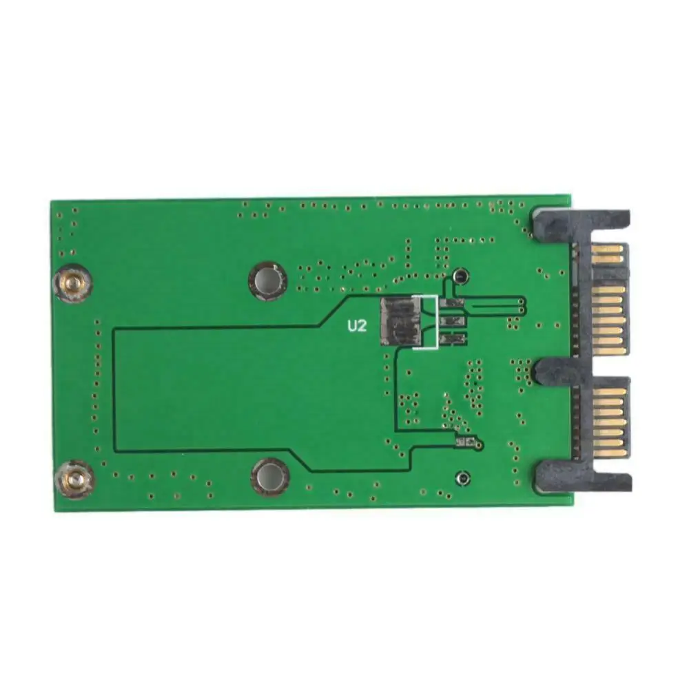 Адаптер SSD msata micro SATA конвертер 3x5 см PCIe Mini it|Компьютерные кабели и разъемы| |