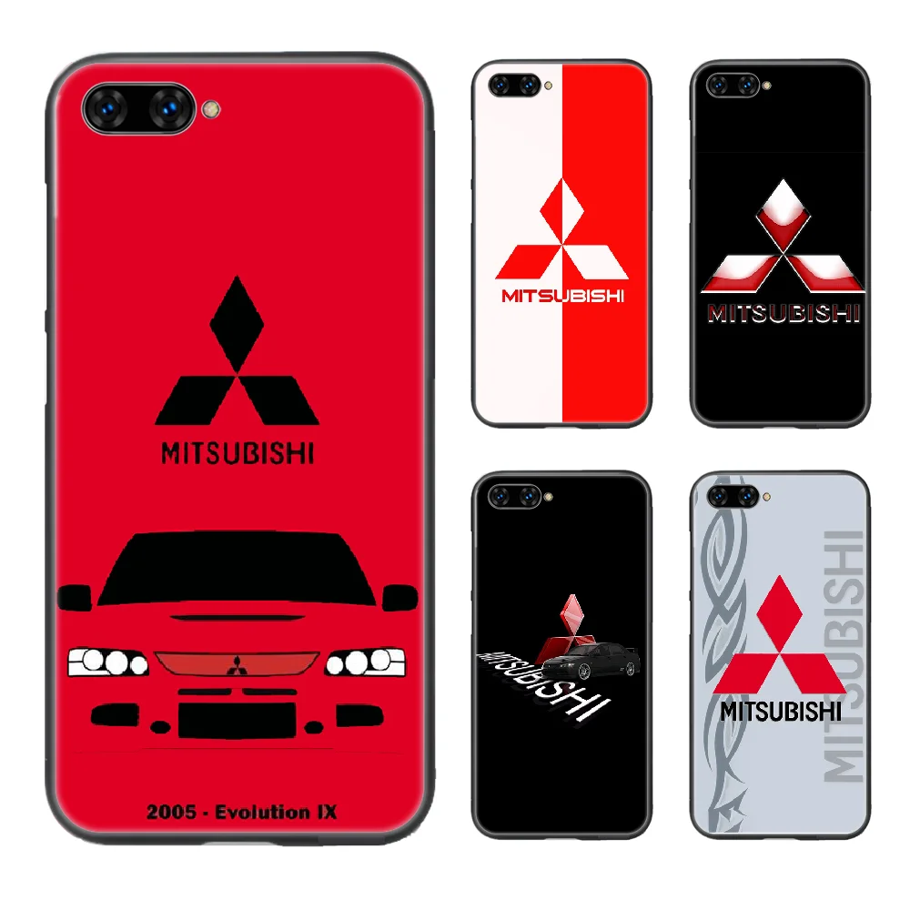 Чехол для телефона Mitsubishi Racing car чехол HUAWEI honor 8 8c 8a 8x9 9a 9x V10 MATE 10 20 I lite pro Черный