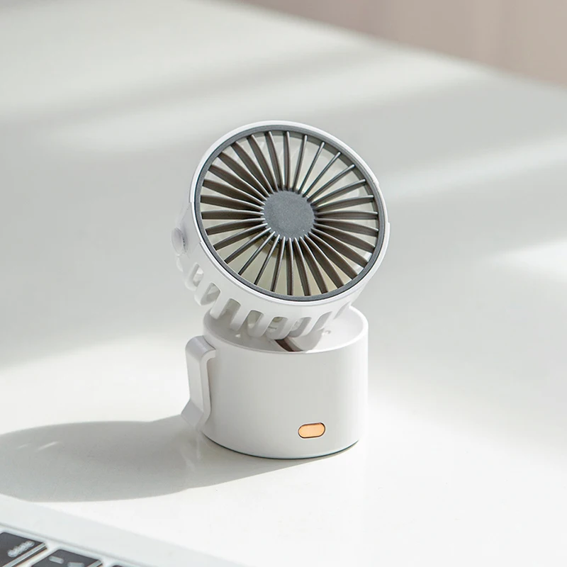 

Mini Fan Portable Neck Wireless Fan Usb Rechargeable Small Clip Fan 1000mAh Battery Air Cooler Desktop Outdoor Handheld Fan