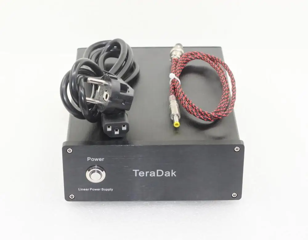 

TeraDak DC12V 5A power source PSU HiFi update low noise linear power supply