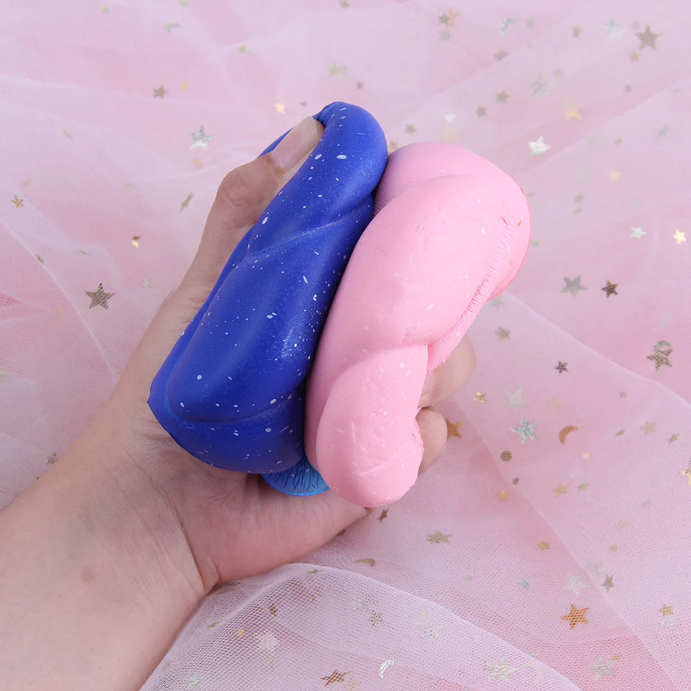 Besegad Kawaii мягкие медленно восстанавливающие форму ватные конфеты Джамбо радужные