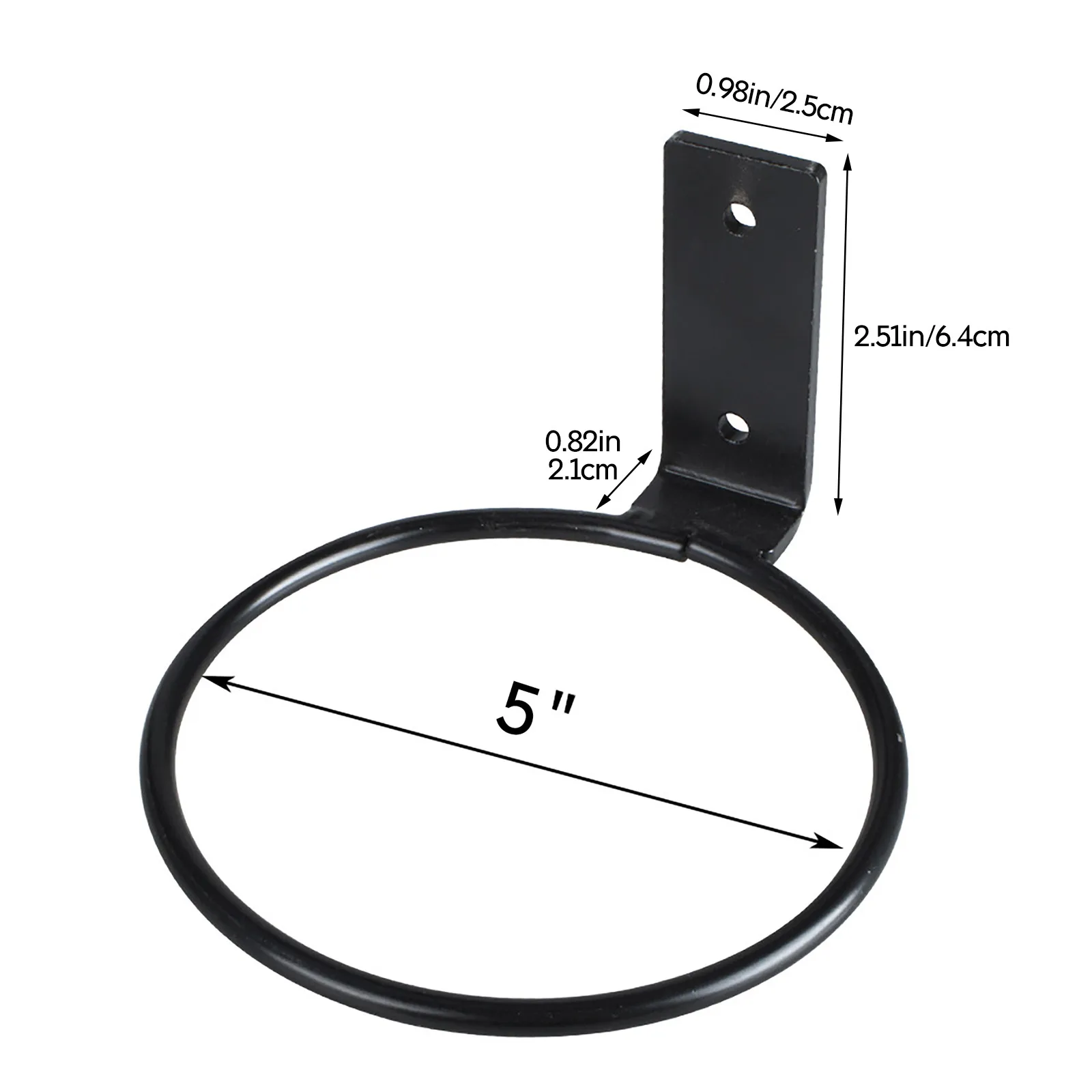 

Wall-mounted Fixed Flower Pot Bracket Metal Bracket For Balcony Garden Plant Pot Metal Flower Pot Hook Hangers For Decoration