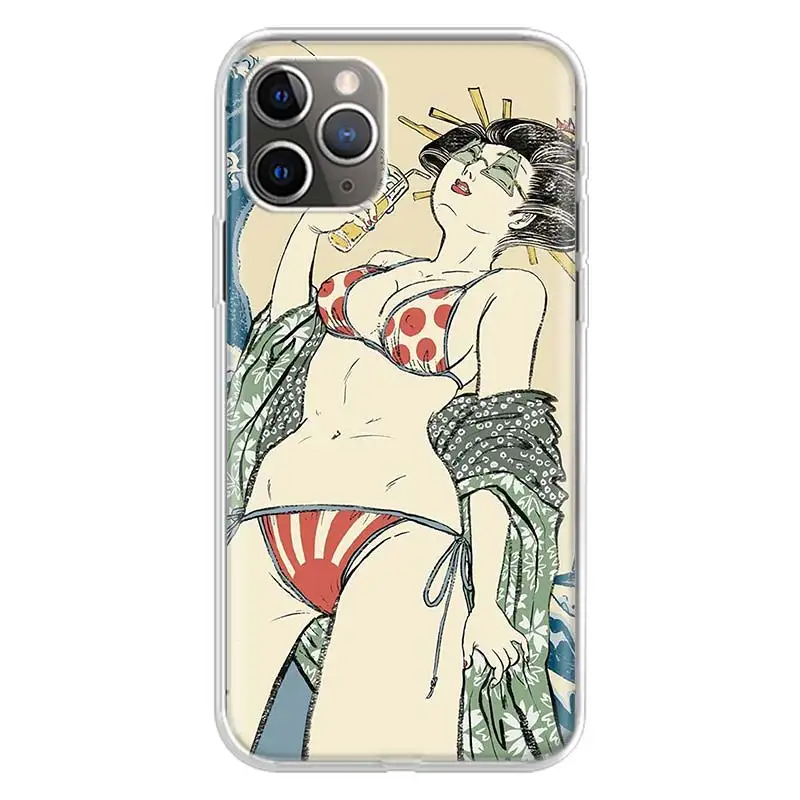 Чехол-кимоно для iPhone 13/12/11 Pro Max/6/8/6S/7 Plus/XS/XR | Мобильные телефоны и аксессуары