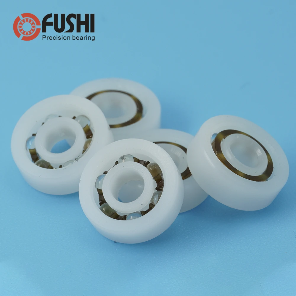 Подшипник POM 603 604 605 606 607 608 (5 шт.) Стеклянные шарики нейлоновая клетка|bearing 603|bearing
