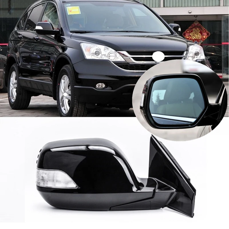Боковое зеркало заднего вида Lofty Richy в сборе для HONDA CRV 2007-2011 RE1 RE2 RE4 9-PIN со