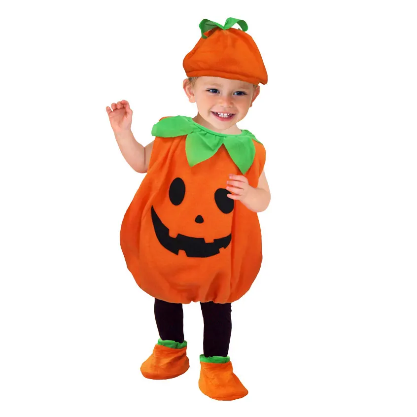 Малыш младенца тыква Cutie Pie костюм для маленьких девочек мальчиков хэллоуин новый