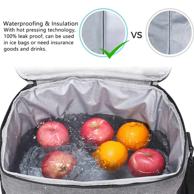 15 л Ланч бокс для кемпинга сумка пикника пляжная холодильник герметичный