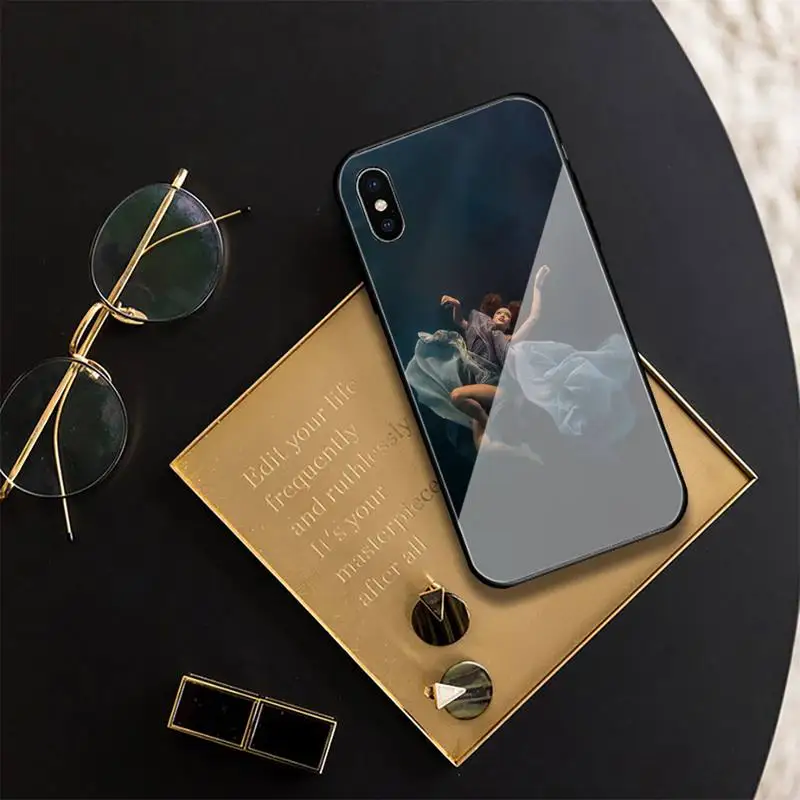 

Water Ballet Phone Case For Iphone 11 Pro XR XS MAX 8 X 7 6S 6 Plus Tempered Glass Cove Fundas