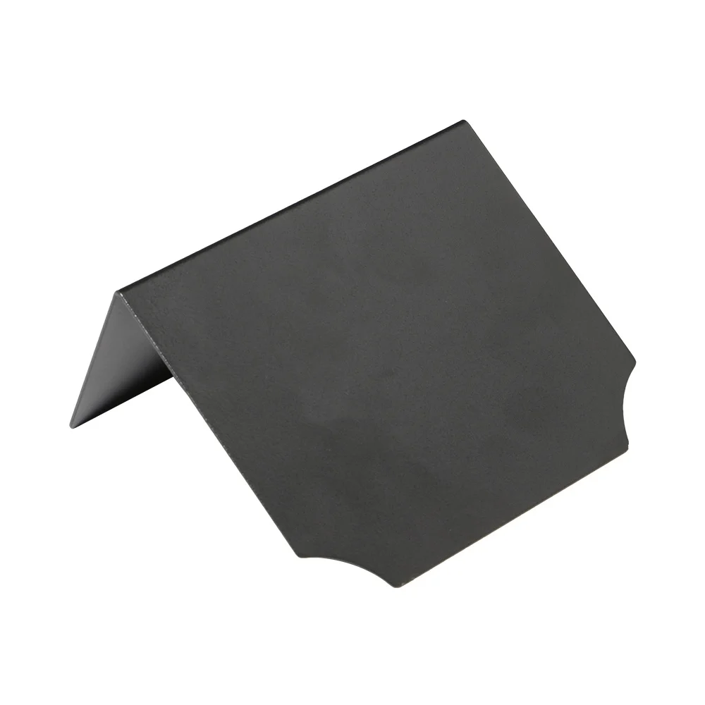 Черная L Вертикальная Горизонтальная металлическая наклонная доска для