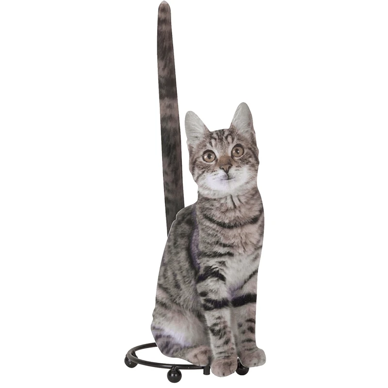 

Animal Themed Decorative Toilet Roll Holders Metal Cat Free Standing Bathroom Accessory Paper Towel Paper Dispenser