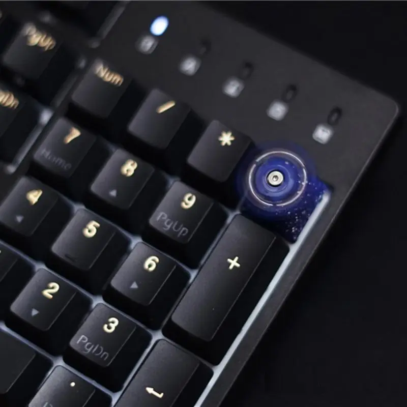 

R4 Decompression Gyro Resin Keycap Handmade Personality Fingertips Multicolor for Cherry MX Mechanical Keyboard Key Cap