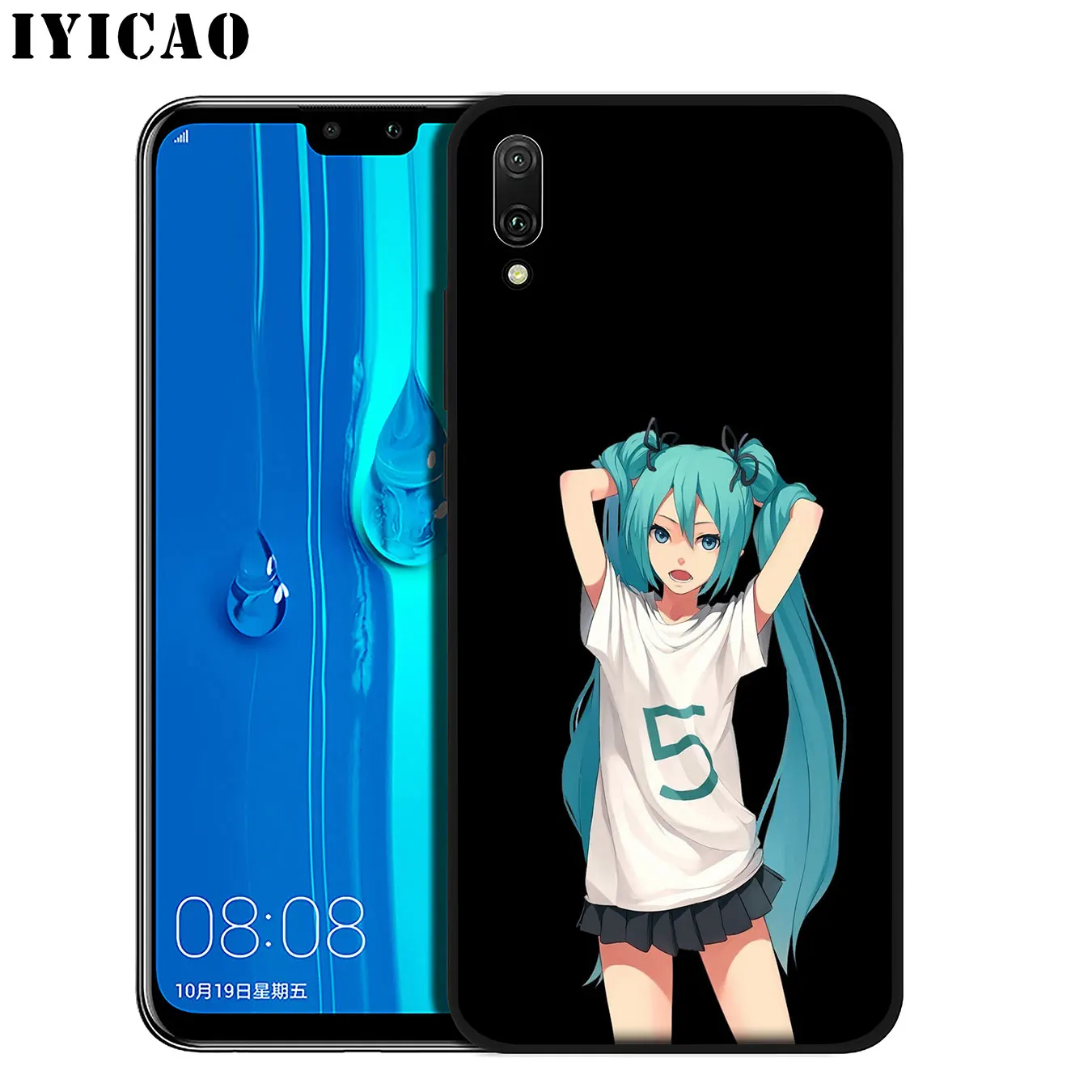 IYICAO Hatsune Miku аниме девушка Vocaloid Мягкий силиконовый чехол для телефона Huawei Mate 30 20 10