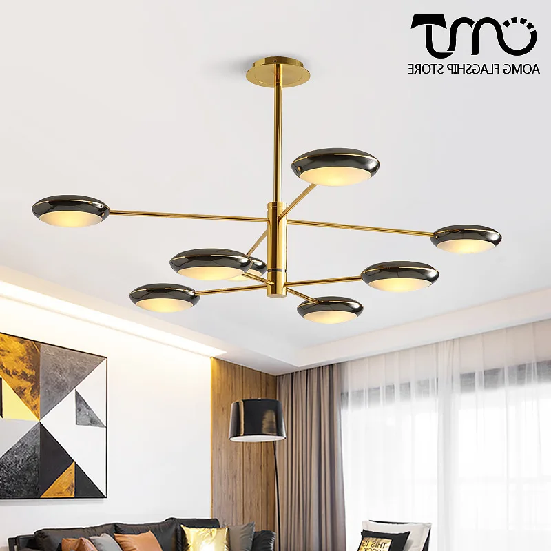 Современные светодиодные подвесные светильники для столовой кухни гостиной