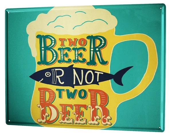 

Tin Sign Beer Nostalgic Beer Mug Coffee Bar Decoration Home Decor
