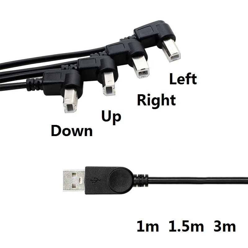 Удлинительный кабель для принтера Canon передачи данных H P USB A штекер на B вверх и