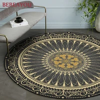 round rugs morocco carpet bedroom boho style area rug living room ethnic classic tapestry sofa cushion tatami floor mats tapis