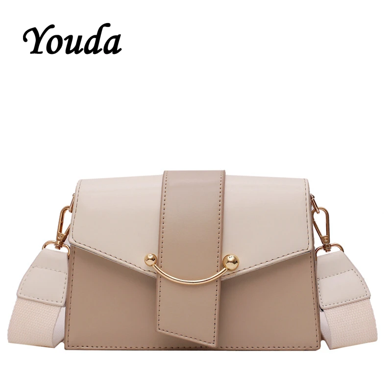 Youda 2019 летняя модная простая женская сумка на ремне с цепочкой оригинальная
