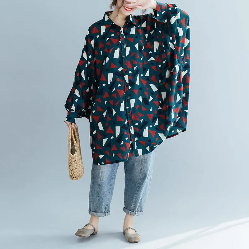 Elegdream/женская одежда больших размеров рубашка для девочек модная Осенняя блузка