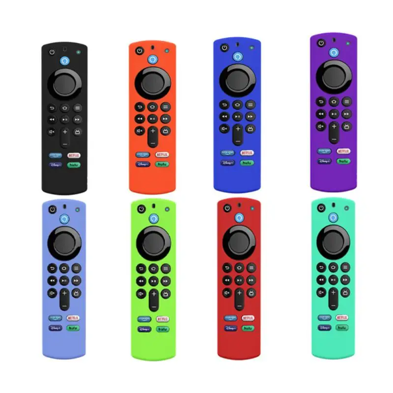 2021 silicone remote control cover for amazon fire tv stick 4k 3rd gen 3rd generation cube shockproof anti slip remote protector free global shipping