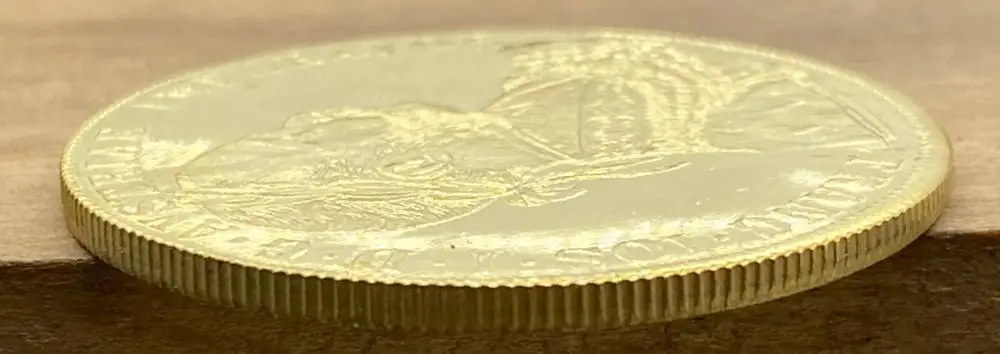 Австрия Габсбург 1911 года, 4 Дуката Франц Иосиф I, Австрийский император, двуглавый австро-венгерский орел с короной, золотая копия монеты.