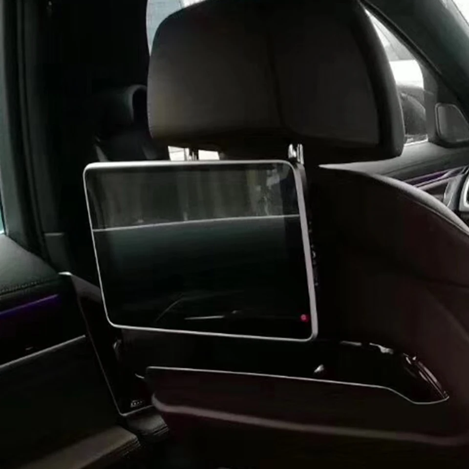 車の Android 7 1 ヘッドレストモニター Dvd ビデオプレーヤー Usb Sd Ir Fm Tft 液晶デジタル画面タッチ後部座席エンターテイメント Bmw F11 Off