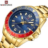 naviforce watches mens 2021 top brand luxury casual smart wristwatches quartz calender gentleman valuable relogio masculino