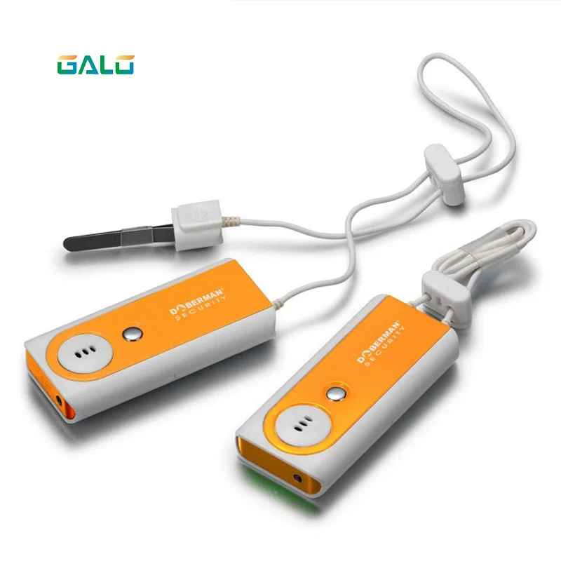 

Portable anti-theft alarm door portable flashlight sensor alarm detector traveler people bag purse defense alarm LED light