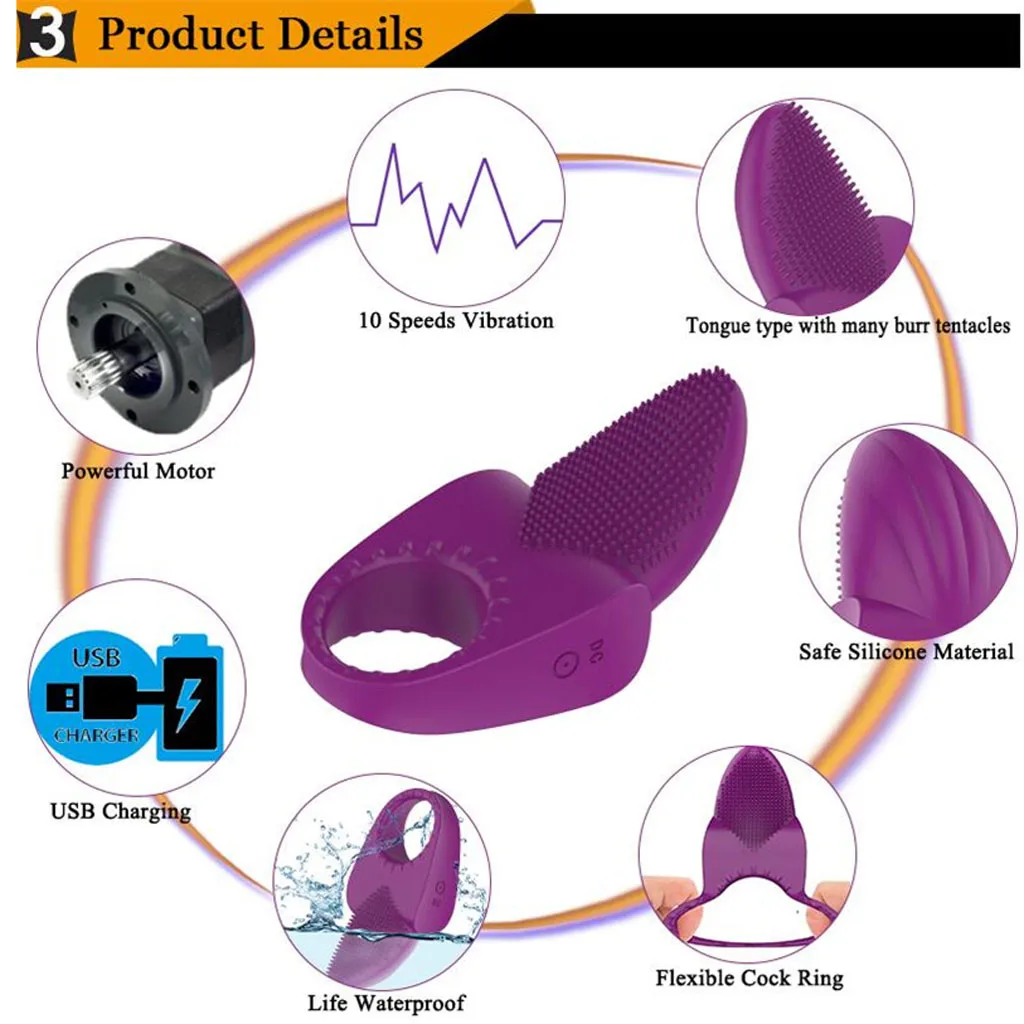 Прецизионный замок из силикагеля 10 частотных замков товары для взрослых E55| |