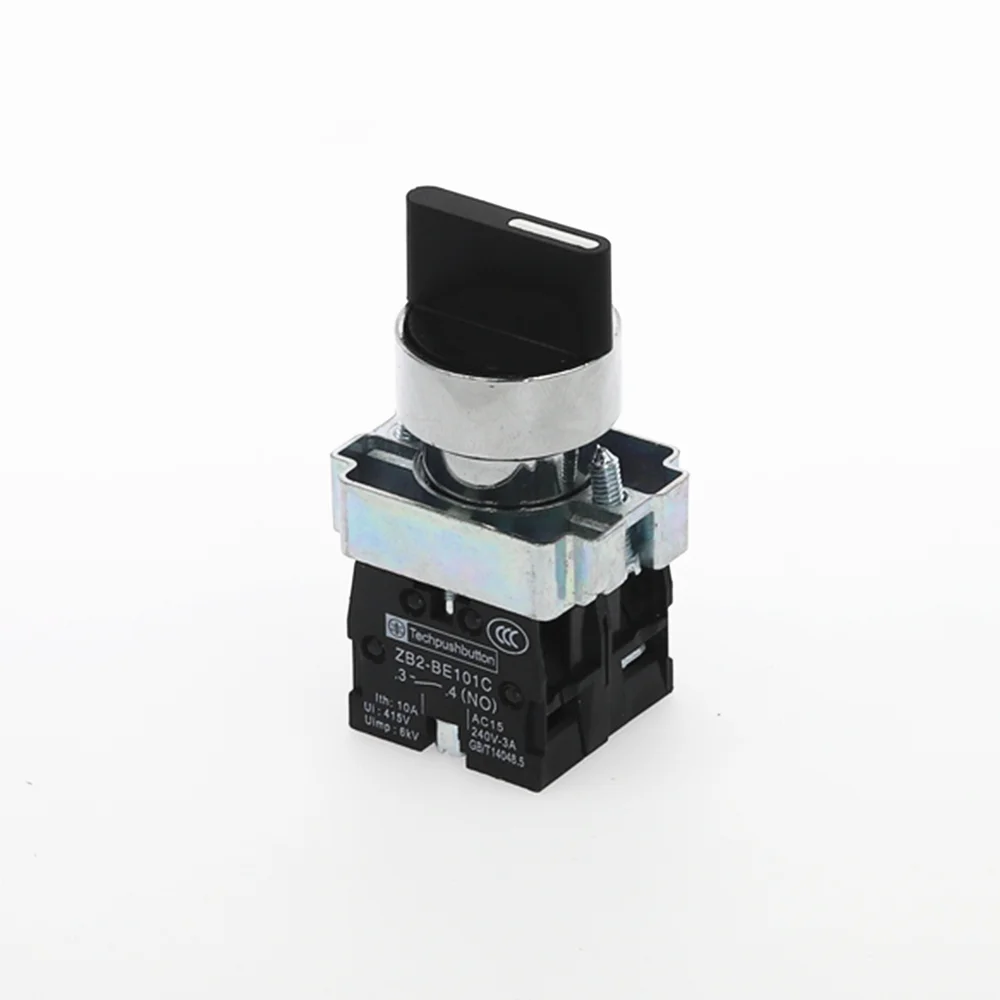 22 мм XB2-BD33 3 положения 2NO ручка переключателя 10A/415V переключатель выбора блокировки