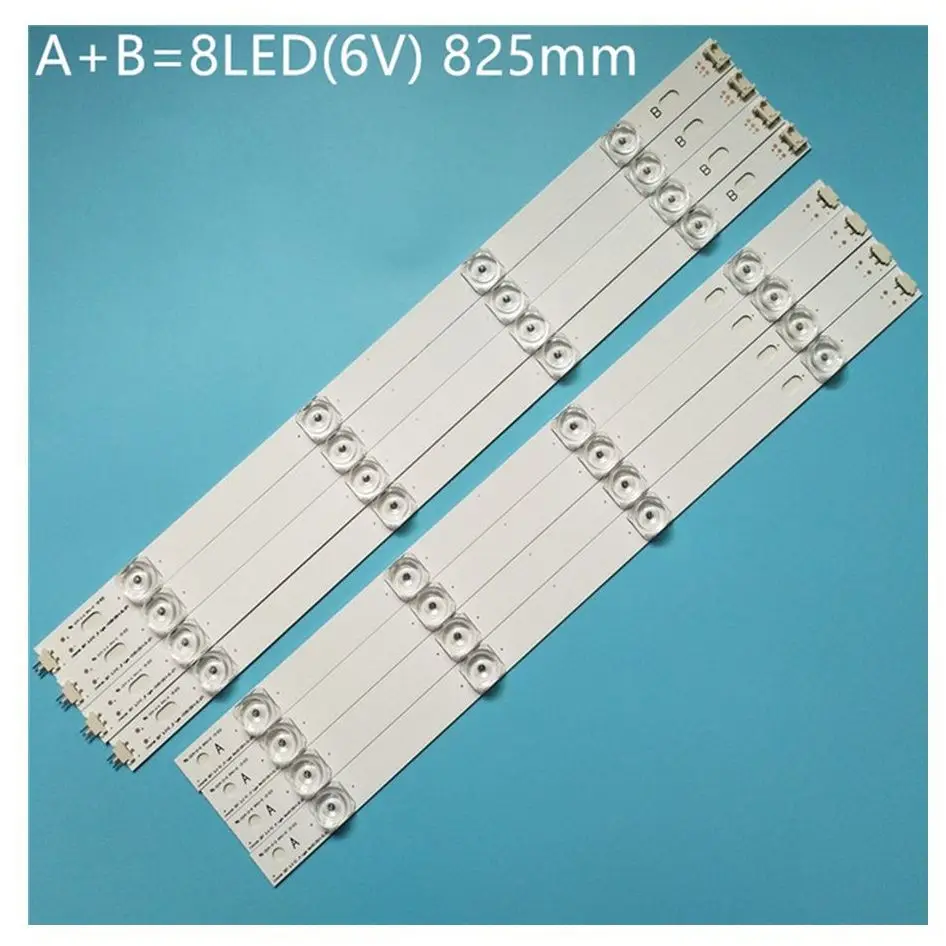 

New Kit 8pcs LED strip Replacement for LG LC420DUE 42LF5500 42LB6200 INNOTEK DRT 3.0 42 inch A B 6916L-1957E 6916L-1956E