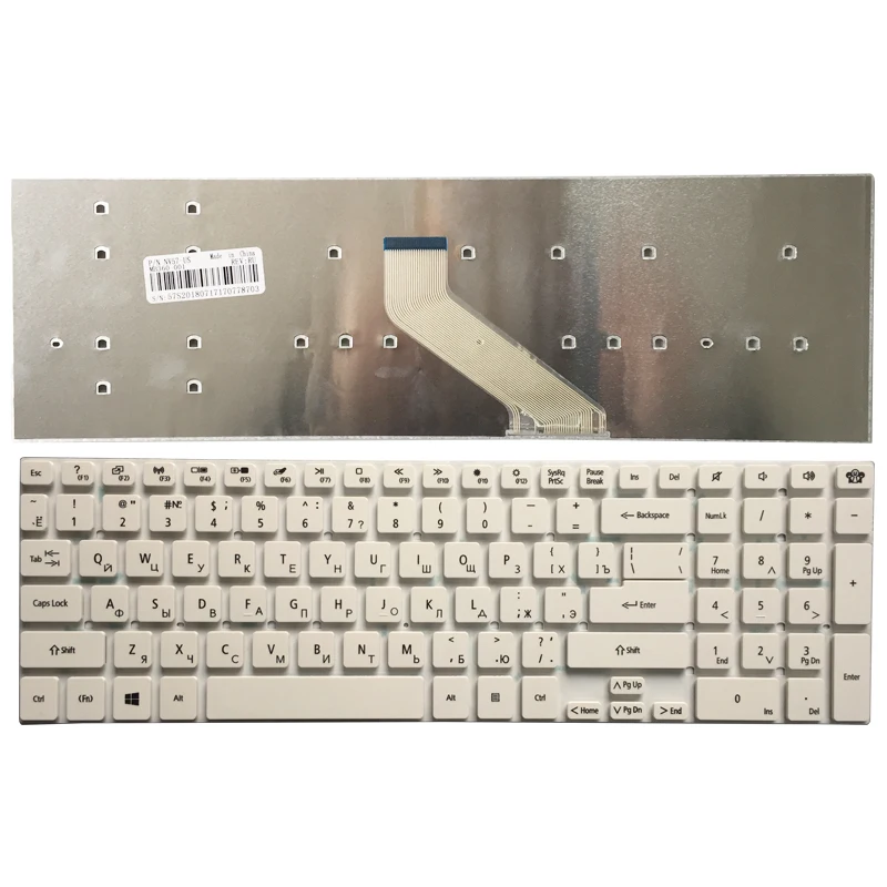 Новая русская/Русская клавиатура для ноутбука Packard Bell EasyNote TV43HC TV43HR TV44HC TV44HR TV43CM TV44CM