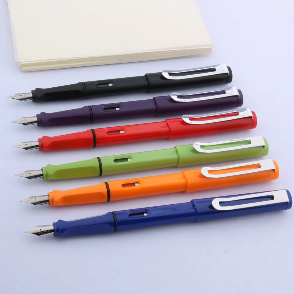 Высокое качество JINHAO 599 прозрачные цветные пластиковые школьные принадлежности