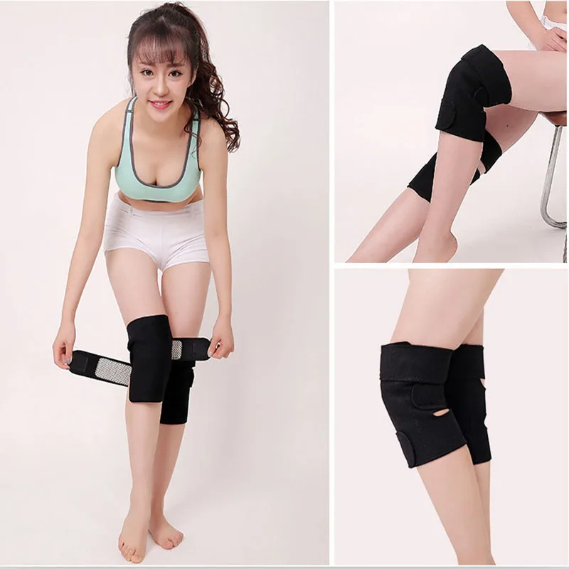 1 пара турмалиновые наколенники для магнитной терапии | Спорт и развлечения