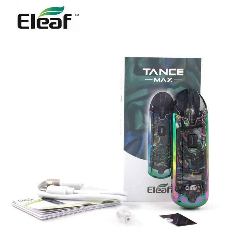Оригинальный Eleaf Tance Max Kit 15 Вт встроенный аккумулятор 1100 мАч + картридж 4 мл GS Air M/GS S