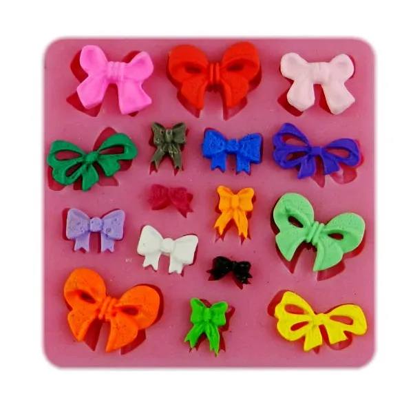 Силиконовые формы для украшения тортов разных размеров шоколадной мастики