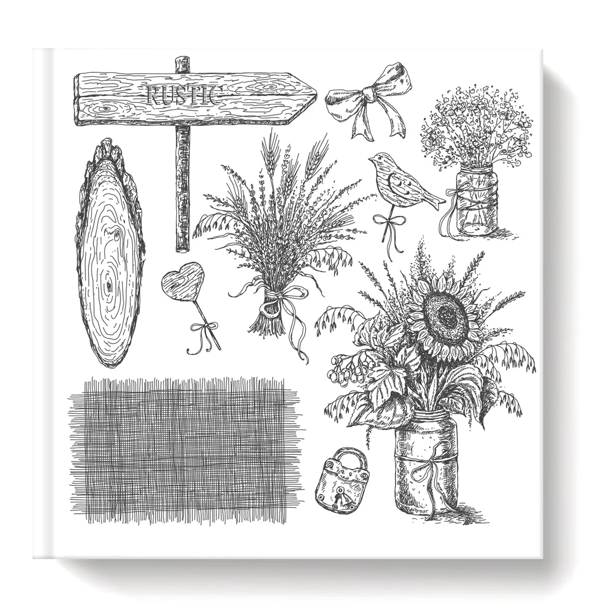 

Annual ring / Bow Transparent Clear Stamps For DIY Scrapbooking/Card Making Stamps Fun Decoration Supplies