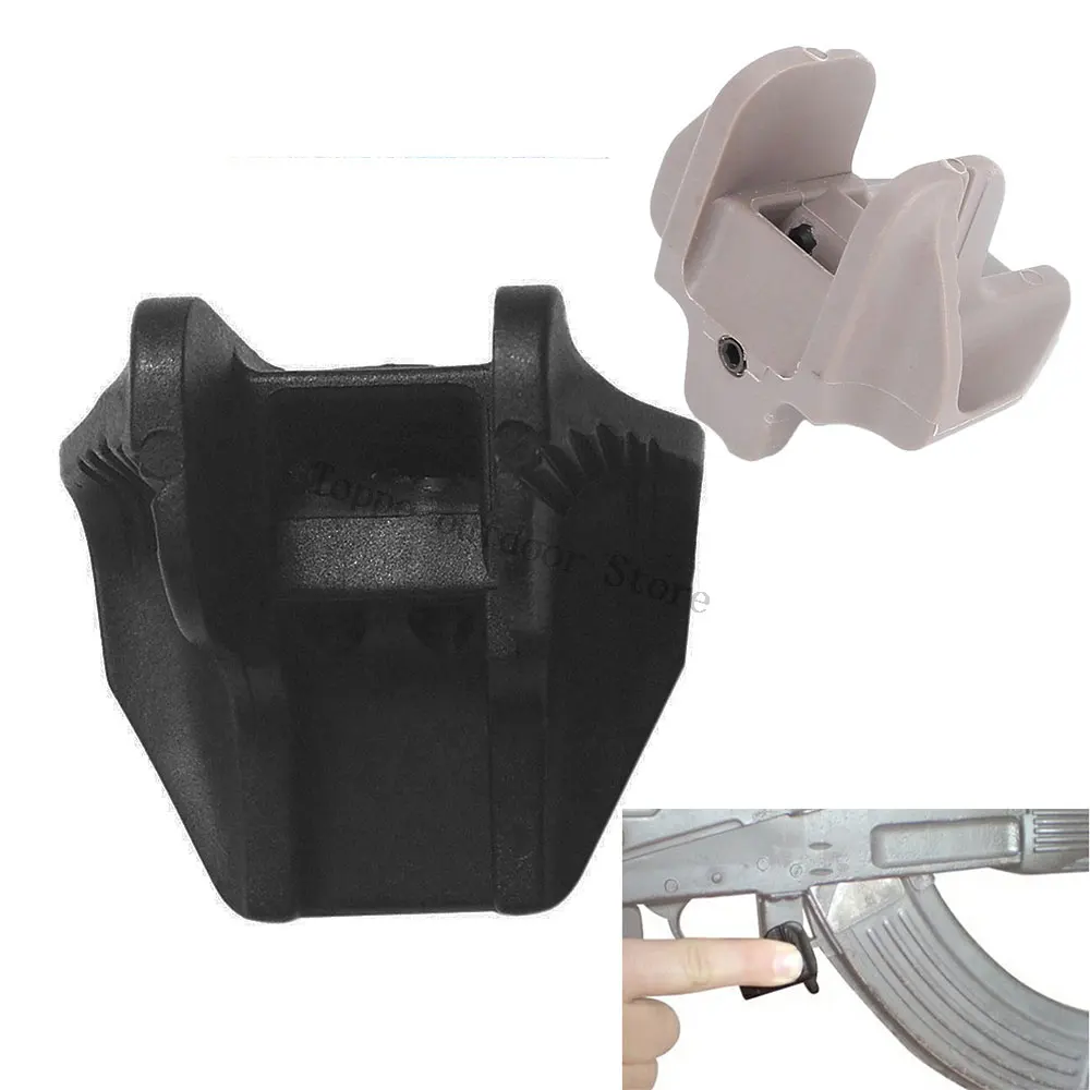 

TOtrait Tactical AKMR FOR AK BLACK Softair Airsoft Polymer Magazine Release Extension