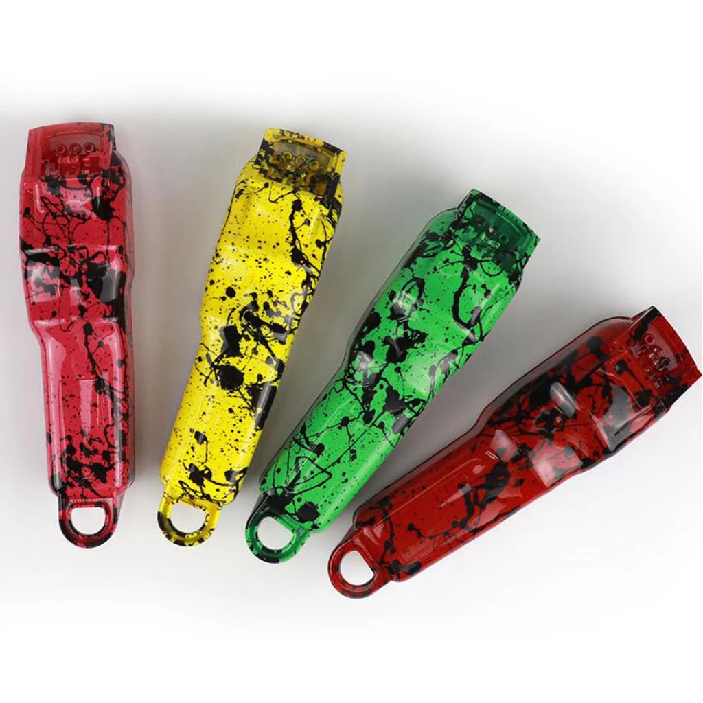 

4Pcs/Set Barber Hair Clipper Inkjet Camouflage Housing Cover Kit for Wahl 8148 8591 Modified Shell Cover
