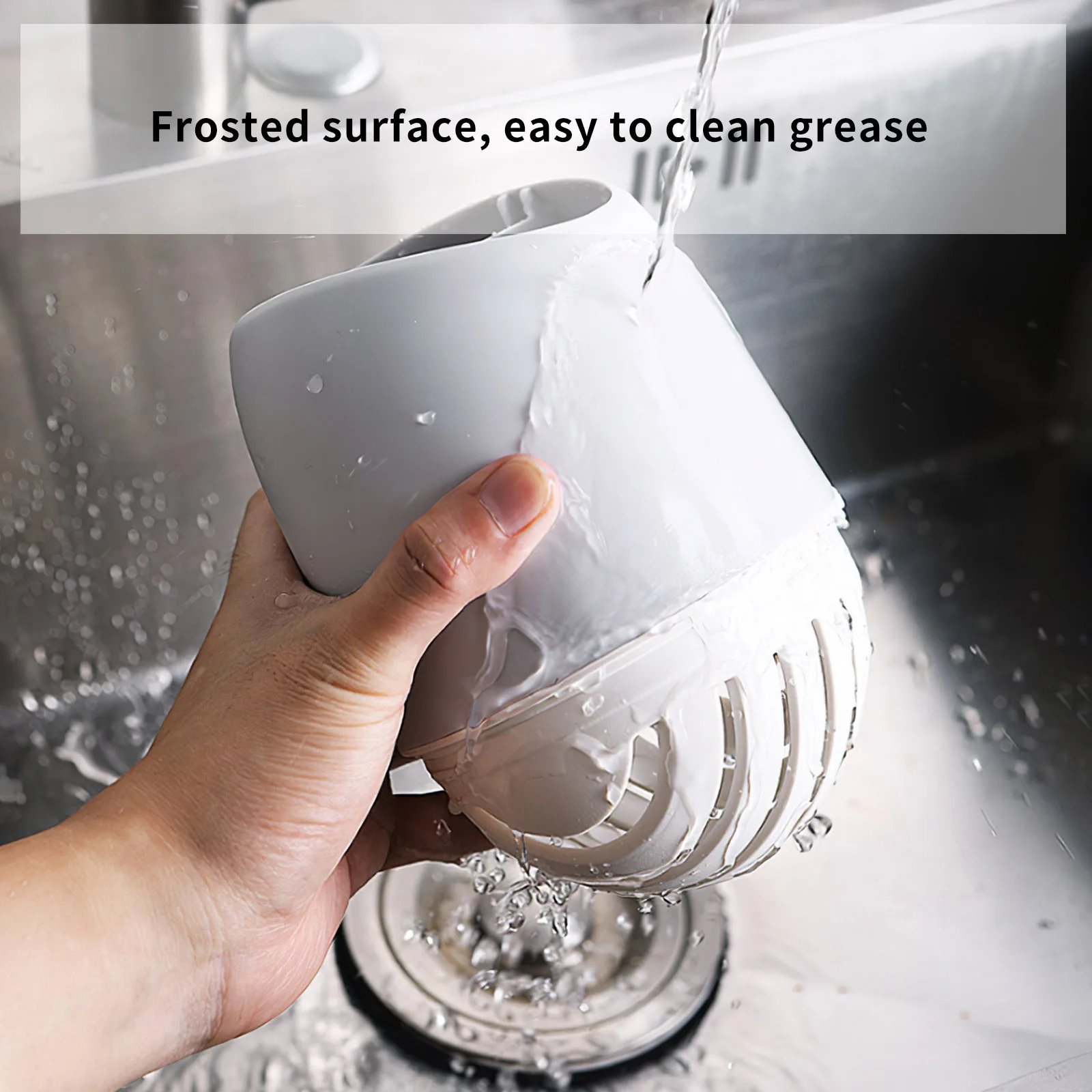 Diatom Trowel Chopsticks Drain Rack Storage Box Gray Kitchenware Bacteria Control Quick-Drying East Cleaning Spoon | Дом и сад