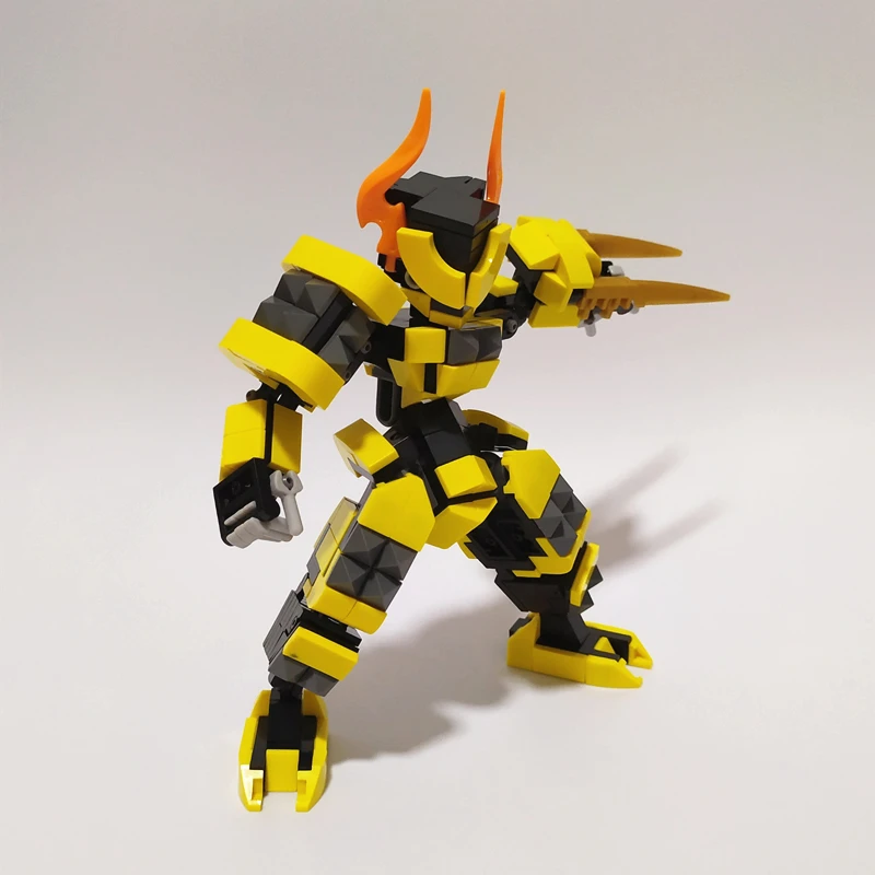 Фигурка конструктора Mech Warrior 264 шт. игрушки для детей броня роботы Аниме фигурки