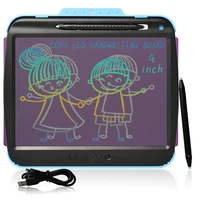 9inch rechargeable transparent usb lcd writing tablet children copy graffiti drawing pad home job office record message board