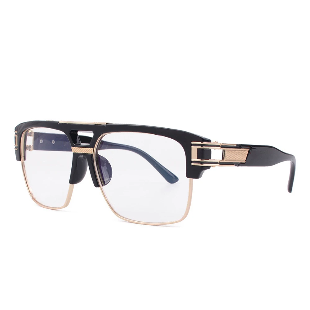 Мужские солнцезащитные очки с градиентом XaYbZc винтажные квадратные защитой UV400 |