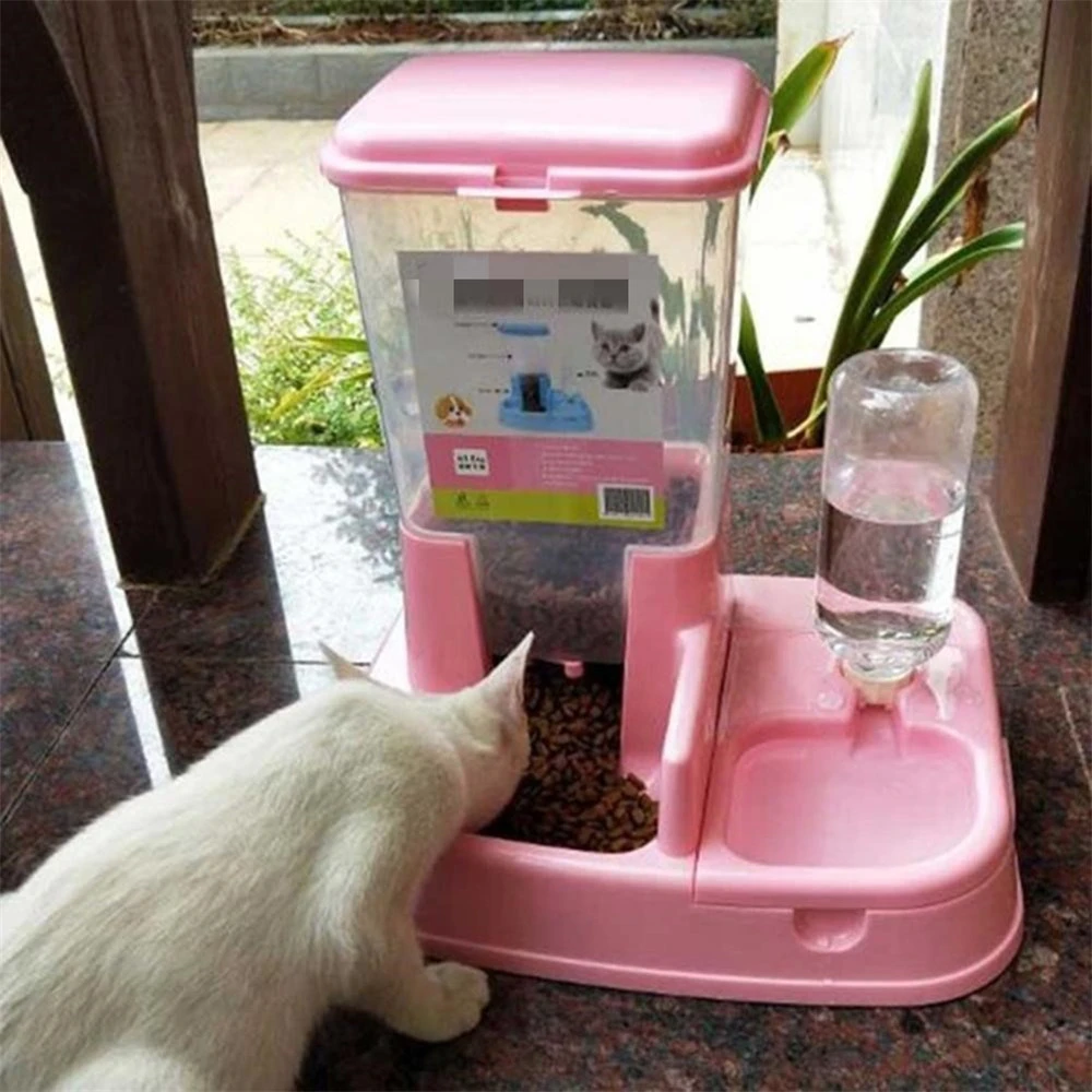 

pets Automatic water Feeder for Cat Dog Drinking Bowl Pet Food Dispenser Bottle Practical Cats and Feeding Tool mascotas dogs