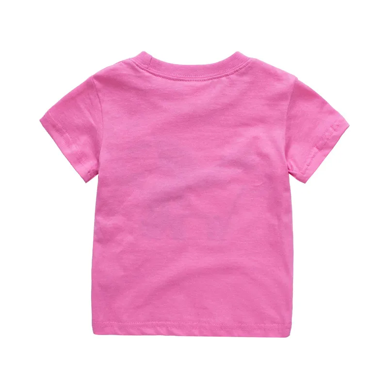 2021 футболка для девочек детская одежда с единорогом детские летние топы футболки