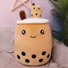 Милая мультяшная подушка в форме чайной чашки с присосками, 25 см